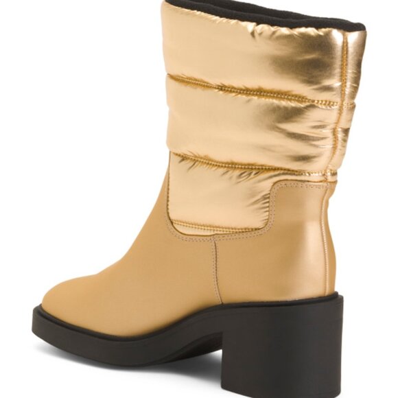 NEW FRANCO SARTO Snow Booties gold for women 367mn - Picture 9 of 10